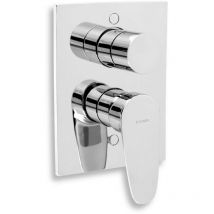 Titania Smart - Wannenarmatur-Unterputz mit Umschalter, chrom 98050R,0 - Novaservis