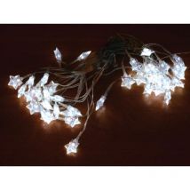 Light Creations Novastarlight led - 10 m - 40 Sterne - Weiß - transparentes Kabel - 24 v