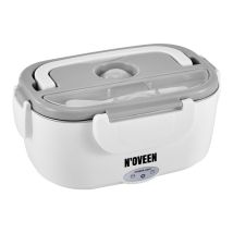 Noveen - Elektrischer Essenswärmer Lunchbox Grau, 12/230 Volt