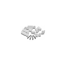 Ricambio Confezione Cerniere con Tappi Young 1b - 2b Novellini R02YOB2G | Bianco - Bianco
