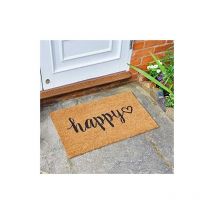 Novelty Happy Design Anti Slip Doormat