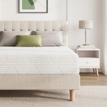 Novilla - Matratze 160x200 cm Federkernmatratze Härtegrad H3 Öko-Tex Zertifiziert 7 Zonen Taschenfederkern mit Komfortschaum und Atmungsaktiv Bezug