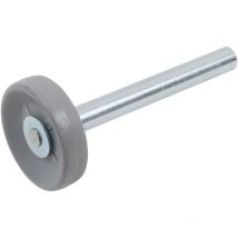 Laufrolle m. langer Achse – links/rechts nutzbar (110x45x45mm) 11200010 - Novoferm