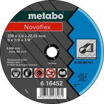 Discos de corte Novoflex 230x3,0x22,2 acero Metabo