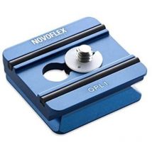 Novoflex - Standard-Klemmplatte mit 1/4 Gewinde - 2,54 cm (1) - 40 g (q=plate pl 1)