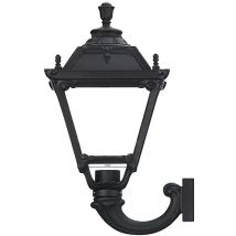 Aplique clásico INDURA MEDIUM 4 IP55 E27 42W Negro