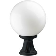 Borne classique indura globo IP55 E27 70W 450mm Noir