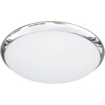 Plafón carpi E27 23W Cromo