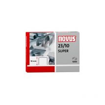 Agrafes 23/10 super pour agrafeuses dede 1000 boîtes épaisses de galvanisées - Novus