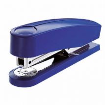 Novus - Heftgerät b 2 24/6 26/6 fest/lösbar/nageln 25 Bl. (80 g/m²) inkl. 200 Heftklammern 24/6 din super Metall/Kunststoff blau