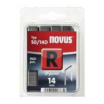 Flachdrahtklammer R50 14mm d r, (960 Stk) - Novus