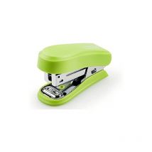 Novus - mini agrafeuse compacte - jusqu'à 12 feuilles - agrafage fermé et ouvert - 320 agrafes incluses - couleur verte