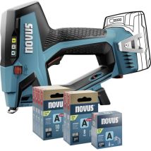 Novus Tools J-550 031-0373 Agrafeuse Sans Fil Pour Type D'Agrafe Type 37, Type 53 Longueur De L'Agrafe 6 - 14 Mm Sans B