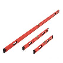 NOW - Wasserwaagen Set 3 tlg. Längen 80 cm 100 cm 200 cm Alu Wasserwaage