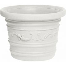 Npa Prestige Tondo gdm Vase - WhiteØ40xH30 cm - White
