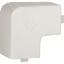 Npan 25x30 w Angolo Piano per canali linee ta-en, Bianco Bocchiotti B02487