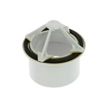 [NPC80-Nicoll] Naissance pour chéneaux à fond plat Nicoll NPC80 en PVC 80mm grise