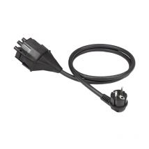 Adaptador de Enchufe Tipo e+f, Schuko, 13 a (ue), Carga hasta 3 kW, Wallbox, Color Negro - Nrgkick