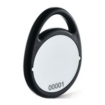 Geze - Sistema de control de acceso con transpondedor rfid negro llavero mifare DESFireEV2