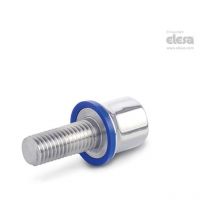 Elesa - nt-hd-sst Screws and nuts for adjustable feet Stainless steel Hygienic Des