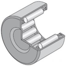NTN Closed End Drawn Cup Needle Roller Bearing BK-1616 Pack of 10