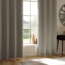 Rideau occultant Lua beige 140x260cm Atmosphera Créateur D'intérieur