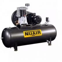 Compresseur d'air bi-étagé réservoir de 500 litres moteur triphasé de 7,5 cv nuair
