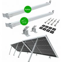 NuaSol Elevazione Montaggio modulo solare Balcone Centrale elettrica Tetto piano