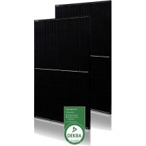 Monokristallines Solarmodul all black 375 w Photovoltaik Solaranlage 186026996120 - Nuasol