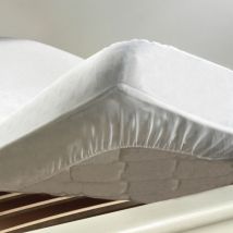 Alèse protège-matelas 90 x 190 cm imperméable 100% coton France