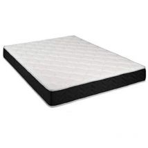 Nuits D'or - Matelas 160x200 contact latex + âme Aertech 100 % polyuréthane - Hauteur 20 Cm - Soutien Ferme -