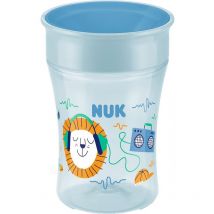 Trinkbecher Magic Cup 230ml Boy m. Trinkrand u. Deckel - NUK
