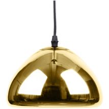 Privatefloor - Designer-Deckenleuchte - Pendelleuchte aus verchromtem Metall - 18 cm - Nullify