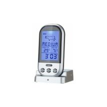 Numerique Thermometre a Viande Sans Fil a Distance Thermometre Alimentaire Pour La Viande De Poisson Minuterie Fumeur Waterproof Grill Bbq