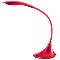 Reguitti - Gls003- Lampada Da Tavolo Rosso Flessibile In Silicone Dimmerabile 3000k 480lm 4,5w