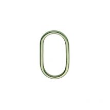 Numéro de porte 0 chiffre en inox de 215 mm, filaire