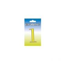 Numero laton 100 mm 1 laton pulido - 10261