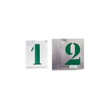 Numeros rotular aluminio jgo - 200 mm