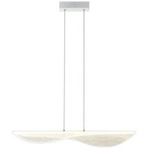 Mantra - Inspired Bianca Lampada a sospensione, led 50W, 3000K, 3000lm, bianco, acrilico, 3 anni di garanzia