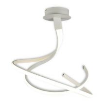 Mantra - Inspired Nur wh - Semi Flush Ceiling 50W led 3000K, 4000lm, Dimmable White, Frosted Acrylic