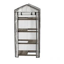 Vegtrug - Nursery Coldframe - Greenhouse Grey Wash