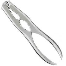 Nussknacker verchromter gestanzter Stahl 00880001 Buchsbaum