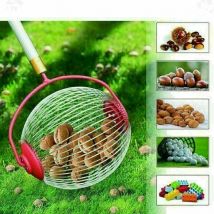 Thsinde - Chestnut Roller Nut Collector Roller Picker With Telescopic Rod Roller Collector Collection Basket - The Smallest Fruit Picking Machine For