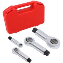 Aougo - Nut Splitter 9mm-27mm, Heavy Duty Nut Removal Tool for Removing, Breaking and Separating Nuts, 4 Pack