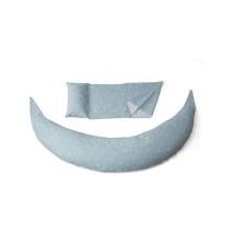 Nuvita - Cuscino Gravidanza E Allattamento Dreamwizard Con Supporto Schiena - Grey Star