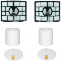 Shark - NV650 NV750 Series Filtro para aspiradora Rotator Powered Lift-Away NV650 NV650W NV651 NV652 NV750 NV750W NV751 NV752 2 espuma y fieltro + 2