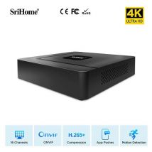 NVS003 nvr Srihome 16ch 4K 8 megapixel: la soluzione di videosorveglianza avanzata per la sicurezza a 360°'