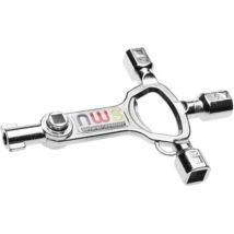 Clé universelle – 110 mm – Zinc moulé sous pression – Clé à molette – Largeur d'ouverture, Longueur, Type de conditionnement