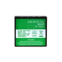 Batería mando grúa hbc 6V 700mAh