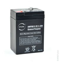 Batería Plomo NX 6V 4.5Ah